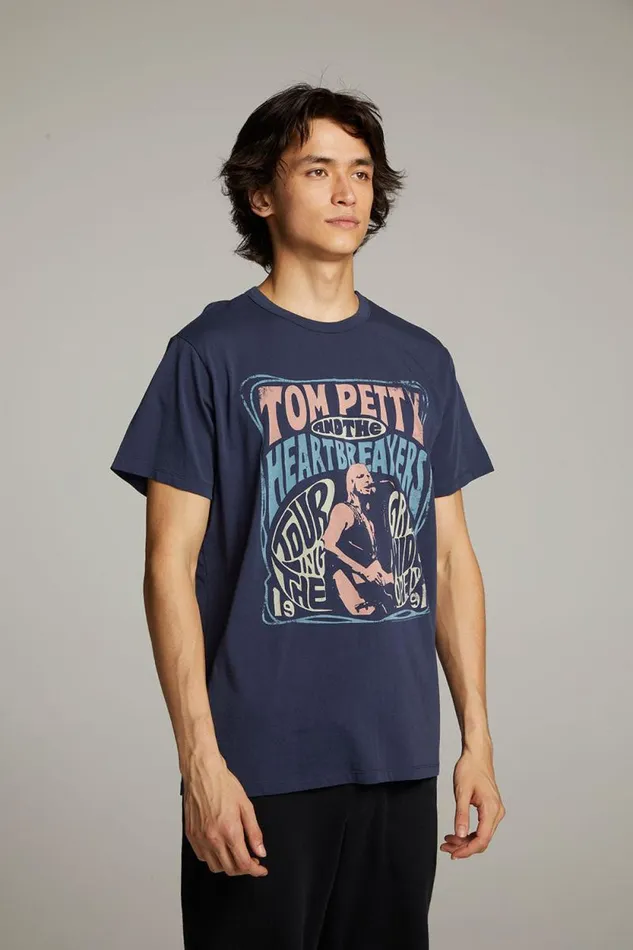 WomensMens Chaser Brand Music Tom Petty Great Wide Open Crew Neck Tee