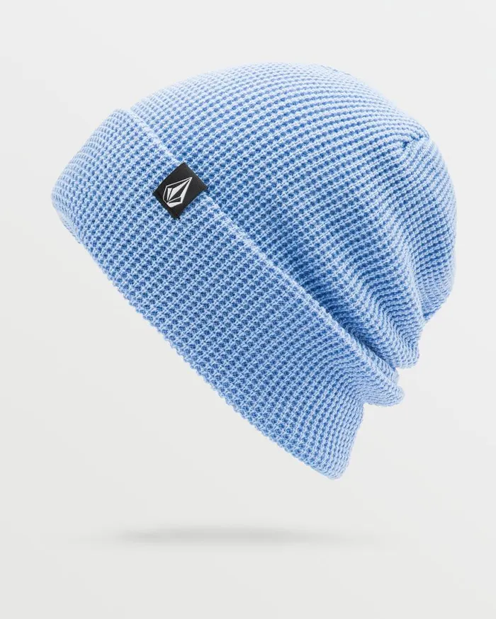 Womens Power Beanie 8211 Crystal Blue Womens Volcom Beanies