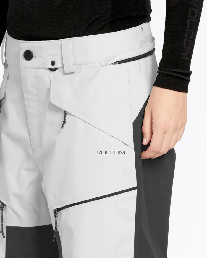 Womens Stone Mica 20K Pants 8211 Cloud Grey Womens Volcom Pants