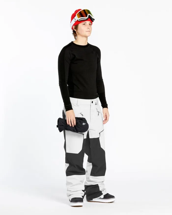 Womens Stone Mica 20K Pants 8211 Cloud Grey Womens Volcom Pants