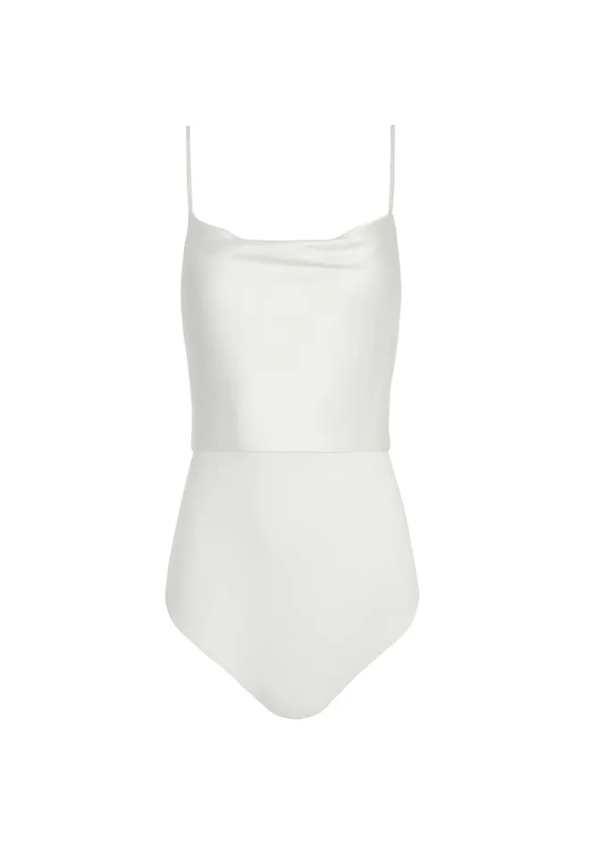 Womens Tops Alice Olivia Harmon Bodysuit Off White