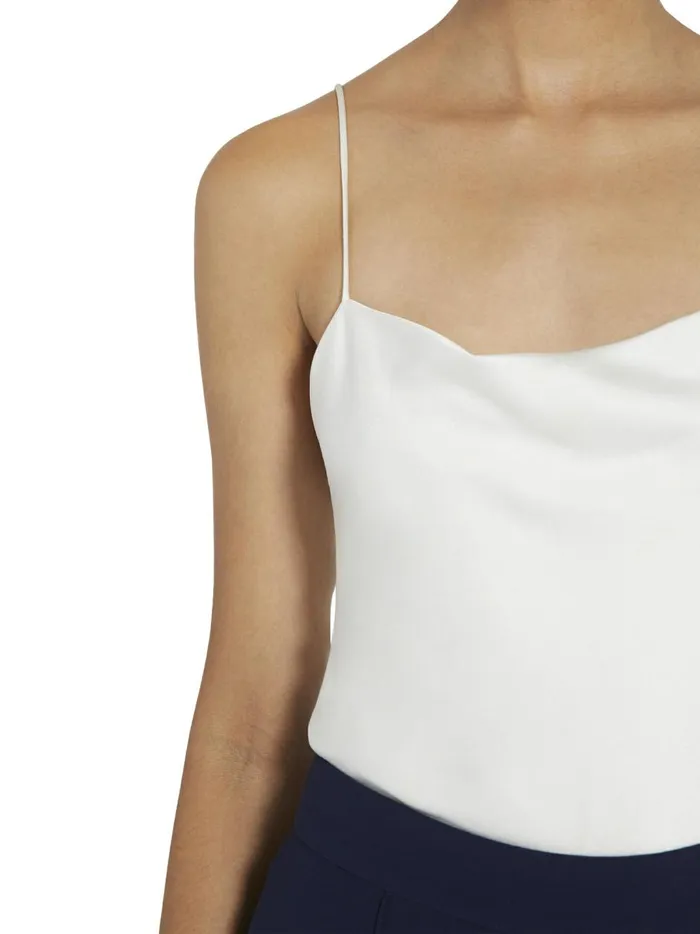 Womens Tops Alice Olivia Harmon Bodysuit Off White