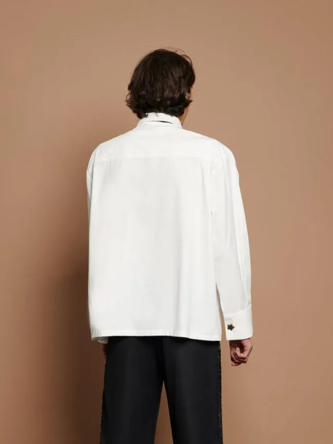Womenswear Arlo Star Shirt Pearl White Sister Jane Womenswear Arlo Star Shirt Pearl White Sister Jane
