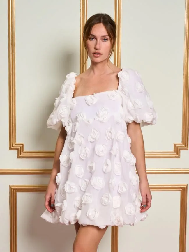 Womenswear DREAM Belle Bloom Applique Dress Ivory Cream Sister Jane