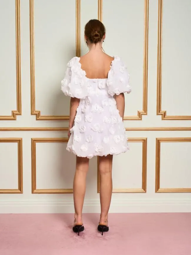 Womenswear DREAM Belle Bloom Applique Dress Ivory Cream Sister Jane Womenswear DREAM Belle Bloom Applique Dress Ivory Cream Sister Jane