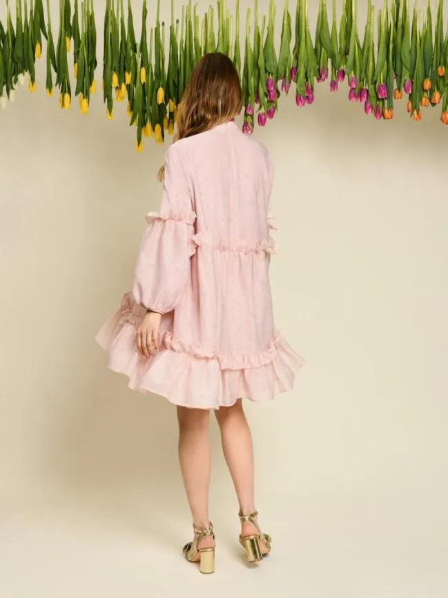 Womenswear DREAM Scents Organza Tiered Dress Pearled Ivory Sister Jane Womenswear DREAM Scents Organza Tiered Dress Pearled Ivory Sister Jane