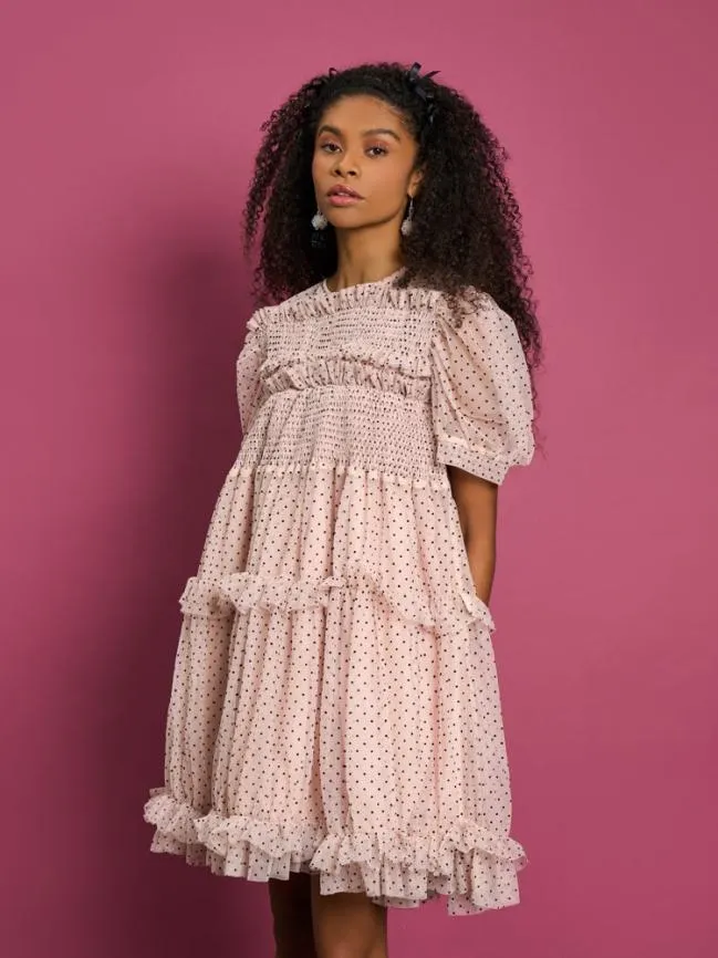 Womenswear DREAM Seahorse Tulle Mini Dress Nude Sister Jane