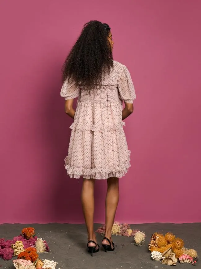 Womenswear DREAM Seahorse Tulle Mini Dress Nude Sister Jane Womenswear DREAM Seahorse Tulle Mini Dress Nude Sister Jane