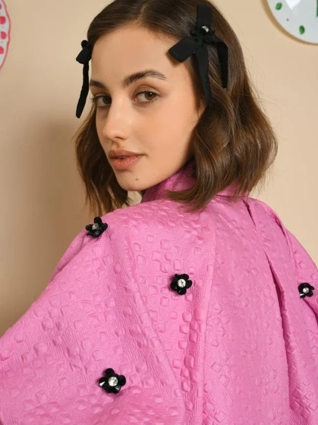 Womenswear Maude Embellished Shirt China Pink Sister Jane