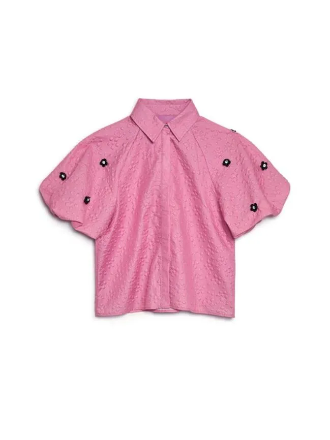 Womenswear Maude Embellished Shirt China Pink Sister Jane