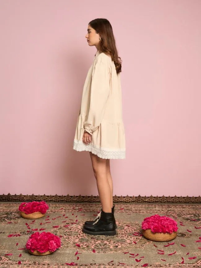 Womenswear Primrose Shirt Dress Gardenia Cream Sister Jane