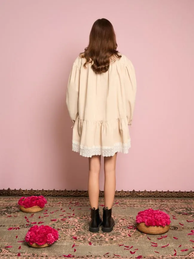 Womenswear Primrose Shirt Dress Gardenia Cream Sister Jane