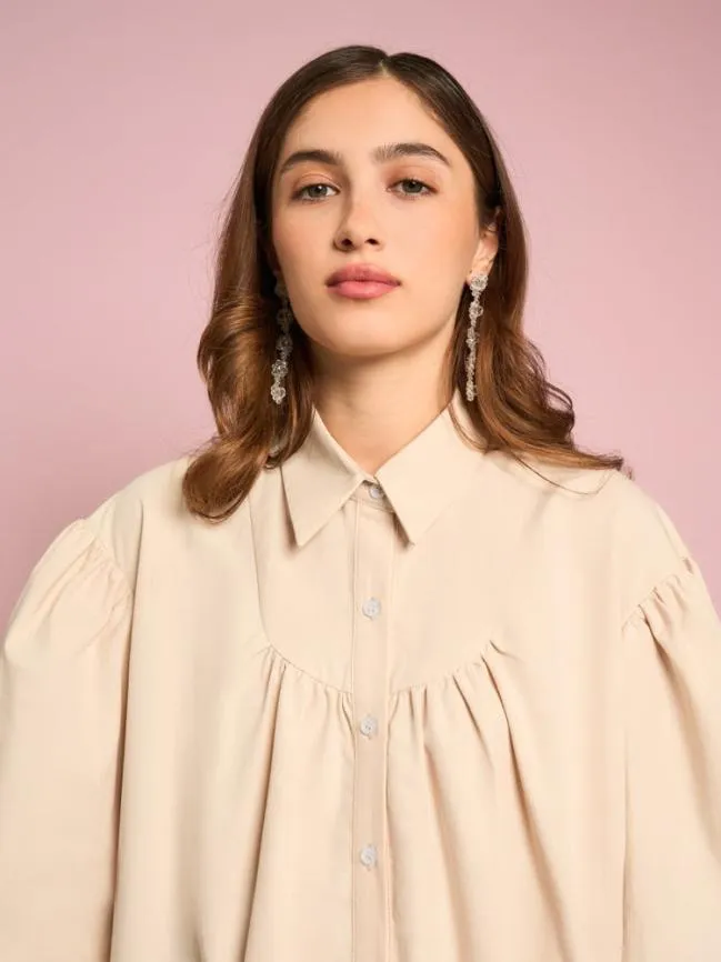 Womenswear Primrose Shirt Dress Gardenia Cream Sister Jane