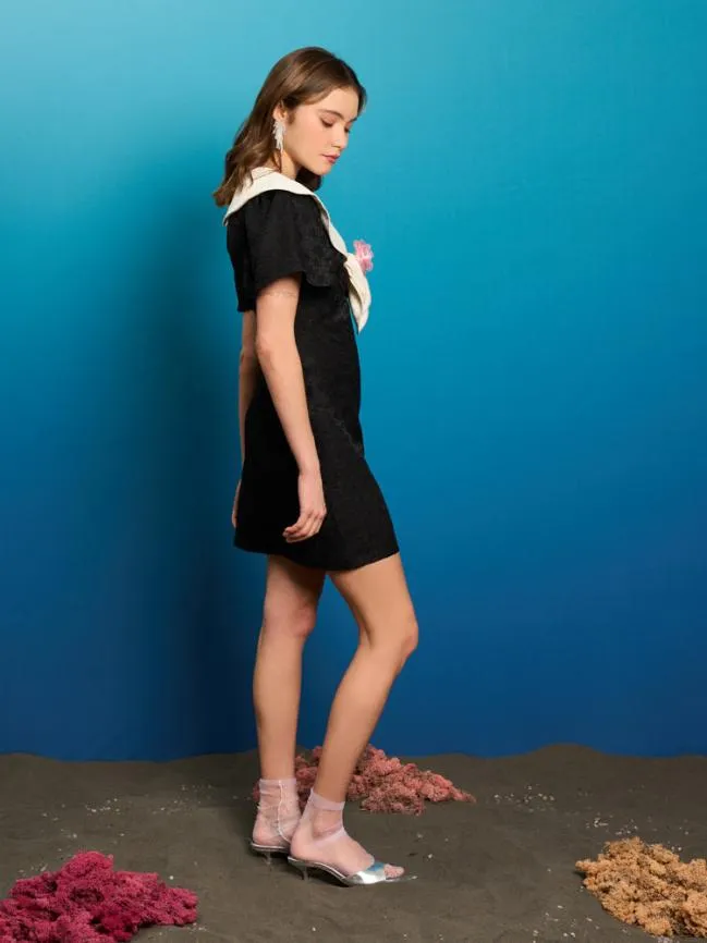 Womenswear Secret Shores Mini Dress Black Ink Sister Jane