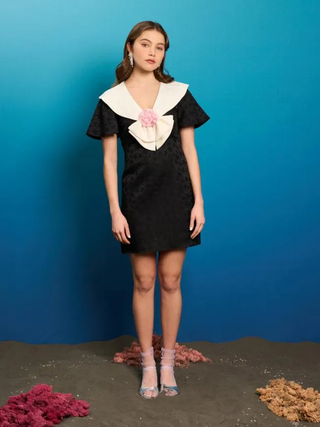 Womenswear Secret Shores Mini Dress Black Ink Sister Jane