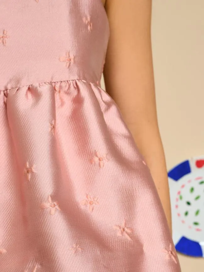 Womenswear Tulip Jacquard Cami Top Pastel Pink Sister Jane Womenswear Tulip Jacquard Cami Top Pastel Pink Sister Jane