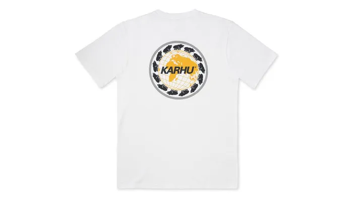 Worldwide Tshirt 8211 White India Ink Men Karhu TShirts