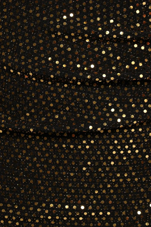 Wrap Dresses Alannah Mini Dress BlackGold Petal and Pup Women
