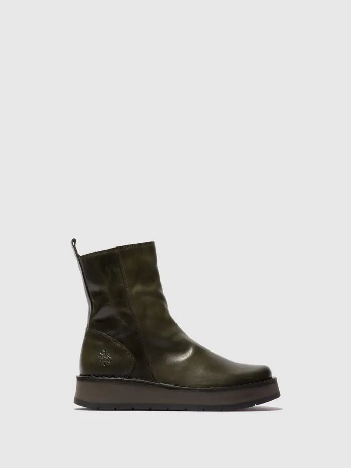 Zip Up Ankle Boots RENO053FLY DIESEL Women Fly London Ankle Boots