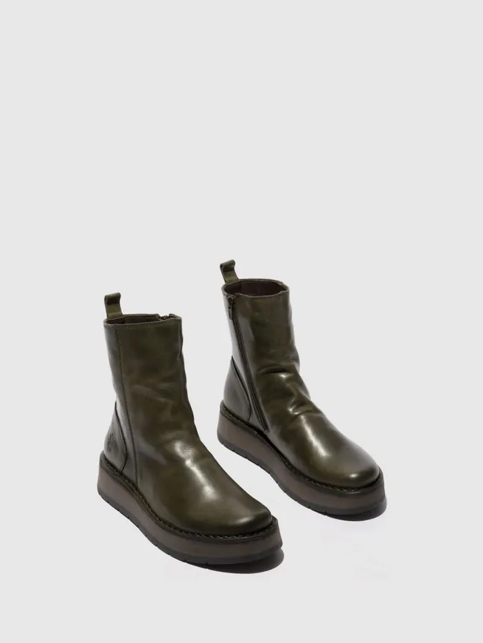 Zip Up Ankle Boots RENO053FLY DIESEL Women Fly London Ankle Boots
